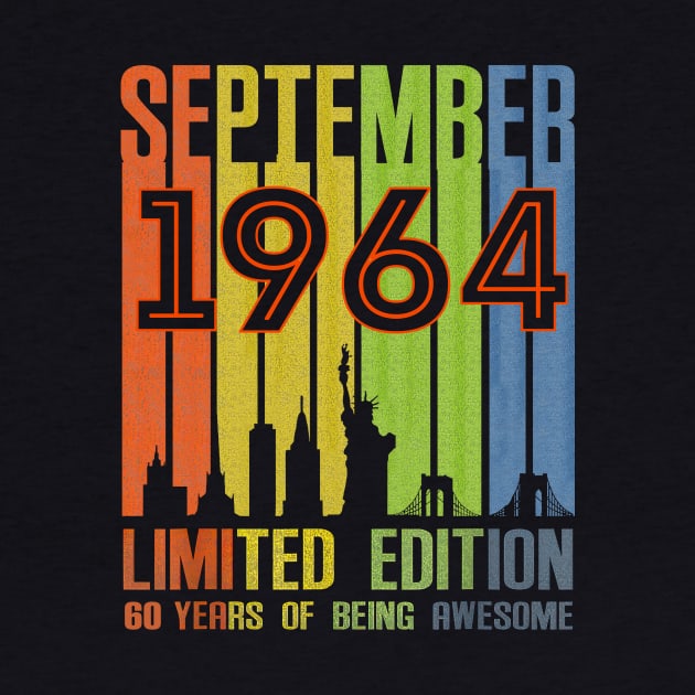 September 1964 60 Years Of Being Awesome Limited Edition by Vladis